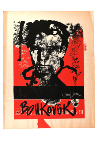 Expérience Armand Gatti "Le canard sauvage" : affiches sérigraphiées numérisées