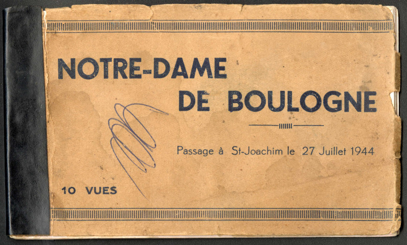 Notre-Dame-de-Boulogne le 27 juillet 1944.